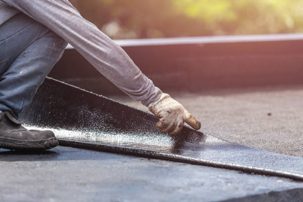 Professional Interior Drainage System technician working in Centerville, IN